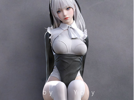 Yoly 莜莉 #101 修女 cos