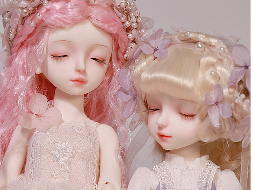 花花姑娘6分bjd娃娃童梦