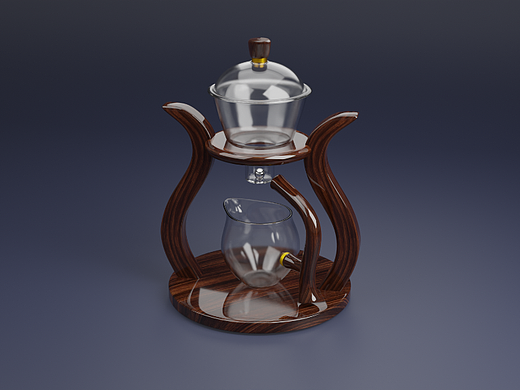 blender练习 茶具