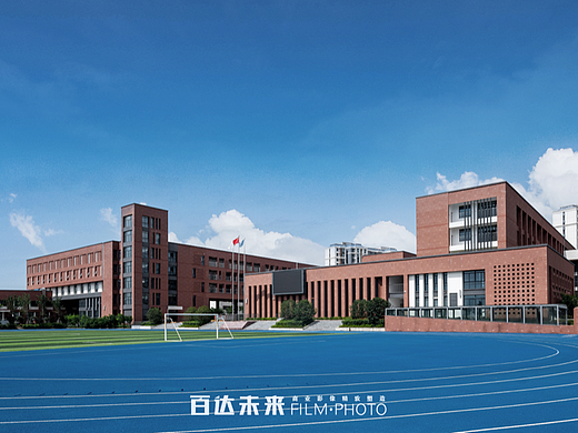 建筑拍摄｜合肥新桥一六八学校项目建筑 
