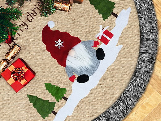 圣诞树裙图片制作