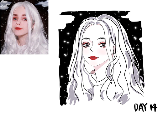 人物速寫陪練團(tuán)打卡挑戰(zhàn)day14（個(gè)人主頁-ZNjQ2ODUxMjQ=） - 創(chuàng)作習(xí)作 - 站酷設(shè)計(jì)師petiteFANG原創(chuàng)素材 - 站酷ZCOOL