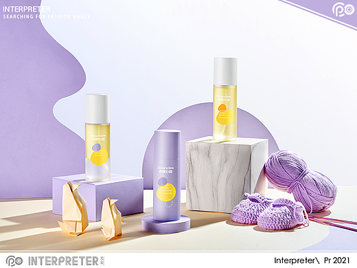 母婴护肤摄影丨INTERPRETER×两颗心跳淡纹紧致护理套装