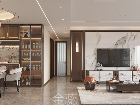 家装新中式风——清新雅韵