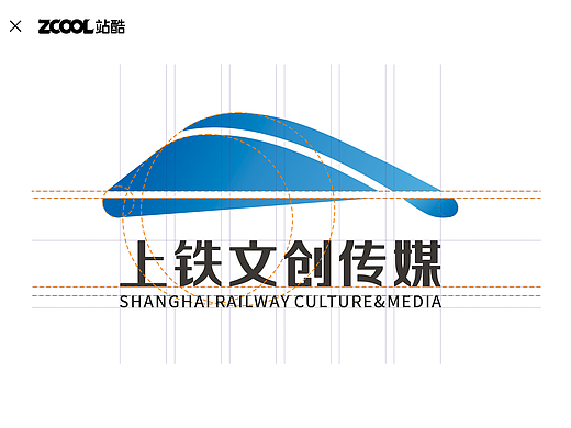 长三角铁路文创品牌Logo设计-象脚创意