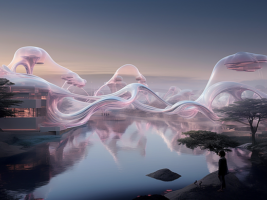 Midjourney|AI眼中的2050未来世界