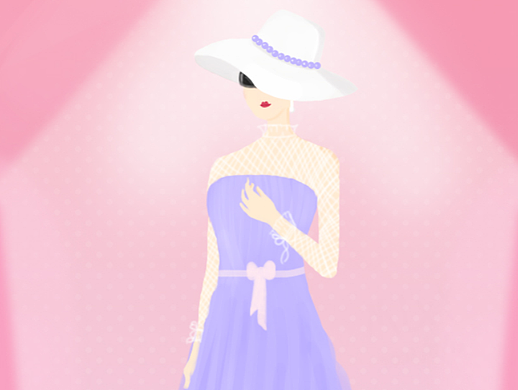 新娘插画