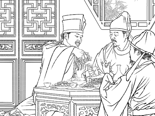 纪保超插画设计《韩愈》——【中华先贤人物故事汇】