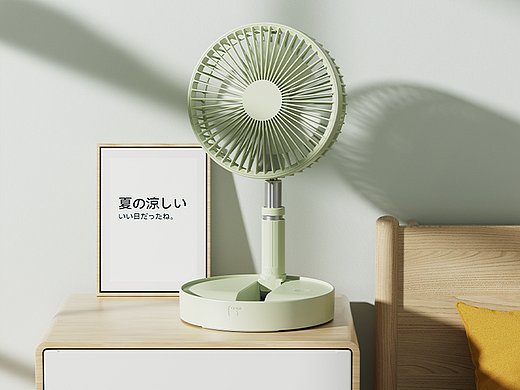 夏日の风扇渲染