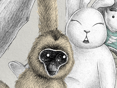 艺起画猿公益活动作品