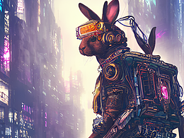 #AI創(chuàng)作實(shí)驗(yàn)室#賽博機(jī)械城