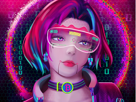 《Cryptolass》NFT数字艺术
