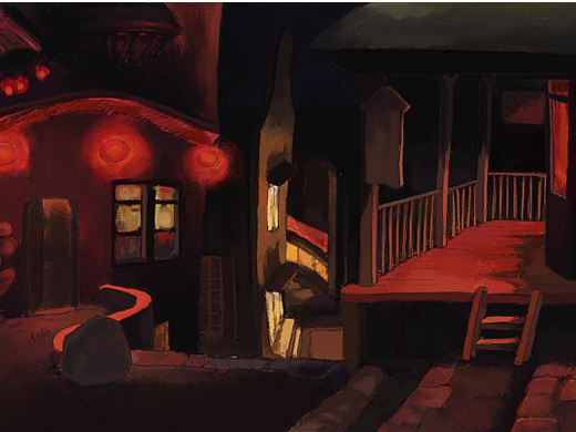 动画短片《异乡人》环境设计3