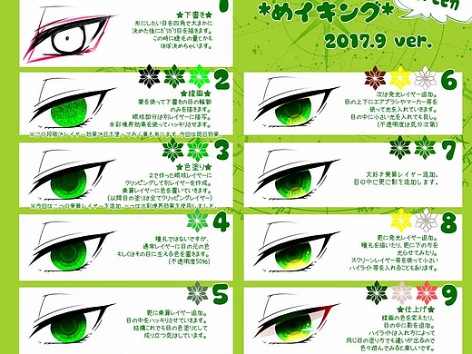 还不会画眼睛？不同风格的眼睛绘画教程！