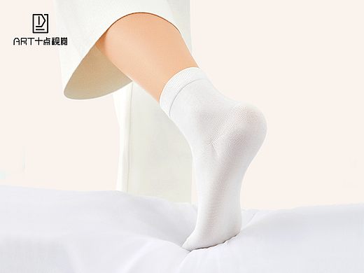 女袜摄影 | 袜子拍摄 x 电商男女休闲棉中筒袜拍摄修图