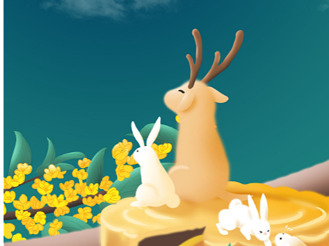 今年没赶上，祝大家明年中秋快乐