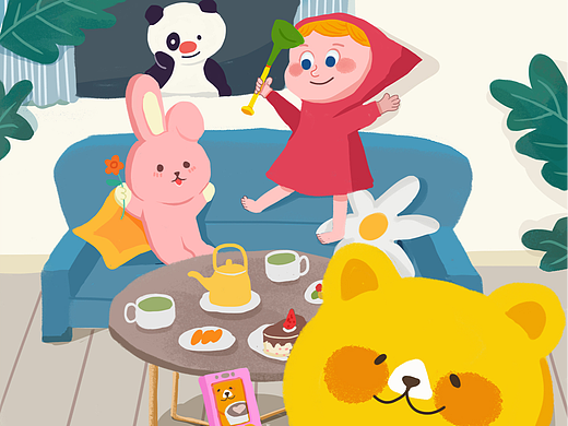 熊熊聚会/宅家时刻/家庭聚会