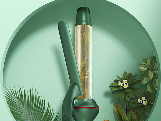 ROMVE卷发棒——详情页、主图设计（个人主页-ZNTk0OTE4NDQ=） - 电商 - 站酷设计师表里如一原创素材 - 站酷ZCOOL