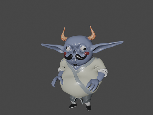 小妖雕刻练习（个人主页-ZNTkyNzE5NjA=） - 人物/生物 - 站酷设计师努力画图的兔子原创素材 - 站酷ZCOOL