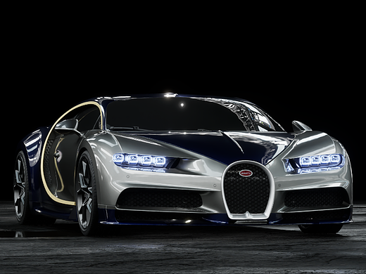 布加迪Chiron渲染练习(UE4pathtracing)（个人主页-ZNjExNjgwODQ=） - 机械/交通 - 站酷设计师FireprZano原创素材 - 站酷ZCOOL