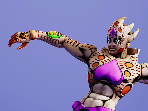 黄金体验中...JOJO