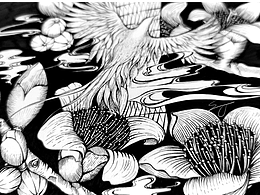 原創(chuàng)線描作品