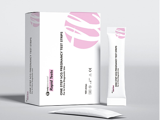 HCG检测试剂包装盒