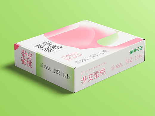 秦爱蜜桃包装设计