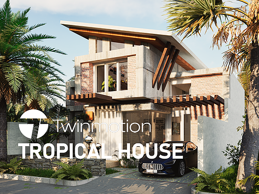 【Twinmotion】Tropical House