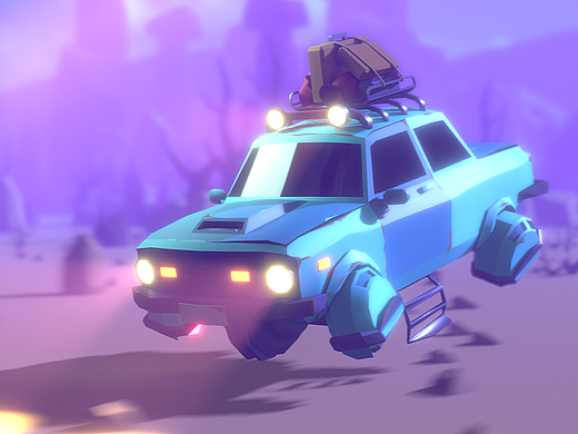 2023自学Blender的一些练习作品