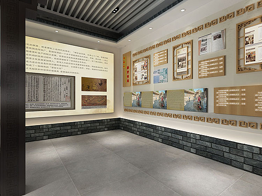 河南村史馆设计智能化展示村落文化