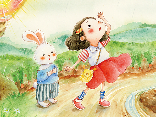 繪本-兔兔王國定目標（個人主頁-ZNjU5NDM2ODQ=） - 兒童插畫 - 站酷設計師魔咕咕原創(chuàng)素材 - 站酷ZCOOL