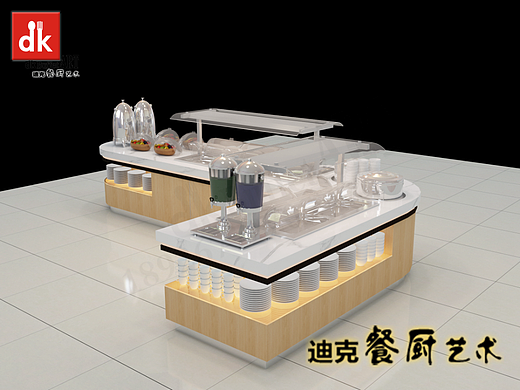 商用设备食物保温台 dk移动布菲台 冷热自助餐台