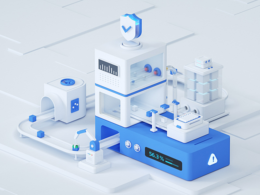 B端项目3D场景合集