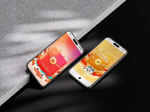 手机红包弹窗广告（个人主页-ZNjc4MjI3NDQ=） - 移动端网页 - 站酷设计师lllllmiikasa原创素材 - 站酷ZCOOL