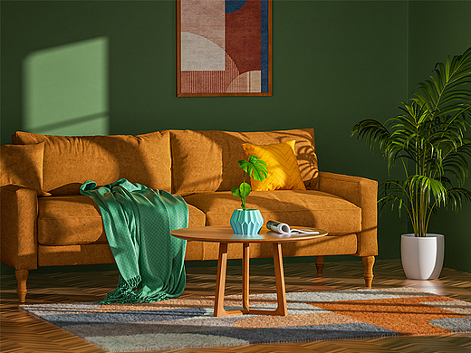 C4D场景渲染练习