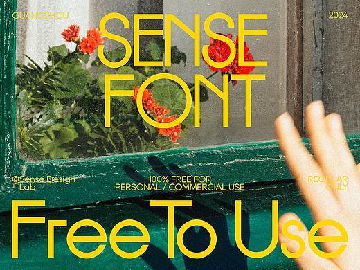 有感觉设计 SenseFont 免费标题体