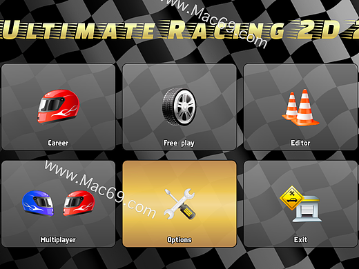 终极赛车2D2 for mac(赛车竞速游戏)
