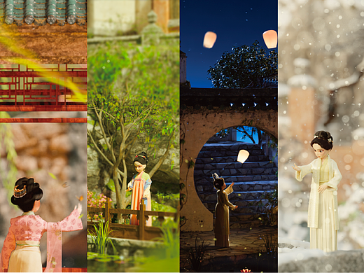 宋韵仕女IP:四时之景