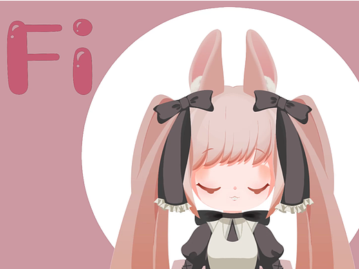 【live2d】三头身型 女仆兔菲(Fi)