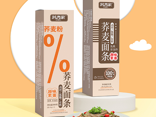 荞麦面包装设计三