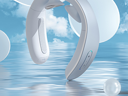 按摩仪建模渲染