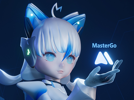 MasterGo IP设计 |“和【A咪】一起创造”