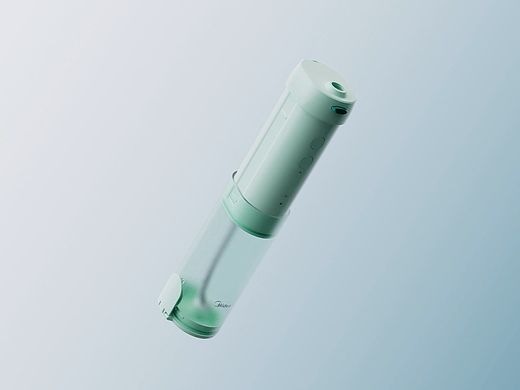 美的冲牙器三维展示动画