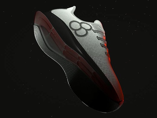 鞋子渲染+动画（个人练习打卡）