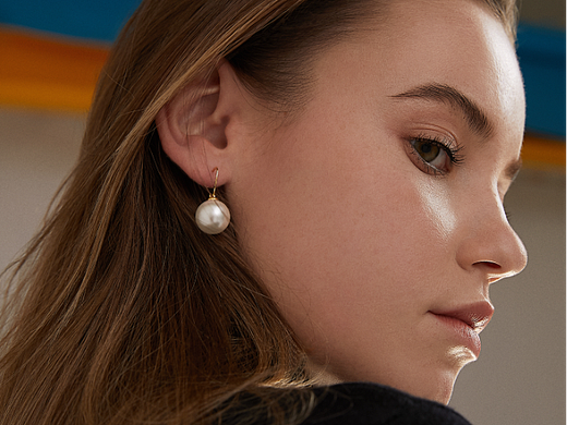 珠宝首饰纯色景电商模特拍摄客片