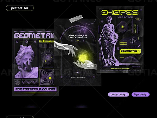 多邊形幾何海報(bào)設(shè)計(jì)矢量設(shè)計(jì)素材（個(gè)人主頁(yè)-ZNjQ4NzMwNzI=） - Logo - 站酷設(shè)計(jì)師設(shè)計(jì)資源大叔原創(chuàng)素材 - 站酷ZCOOL