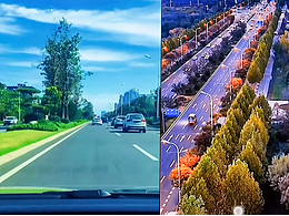 淄博中潤大道景觀提質改造項目設計落地效果