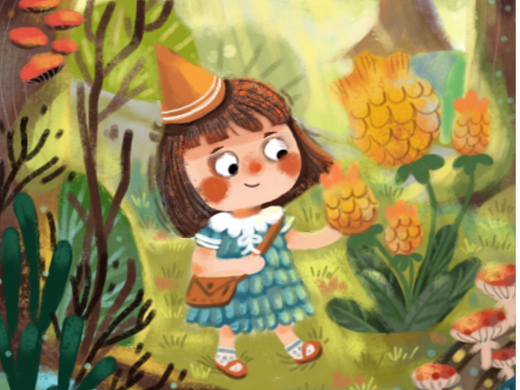 探索（个人主页-ZNjA2MTM2NzY=） - 儿童插画 - 站酷设计师大饼月亮原创素材 - 站酷ZCOOL