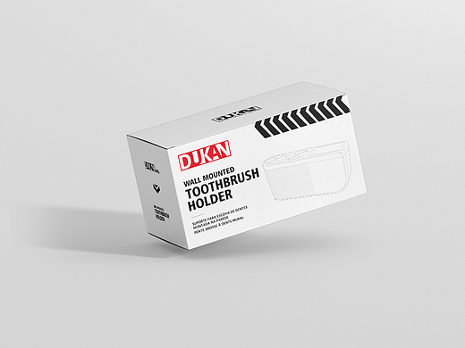 ©早目原创｜包装设计_牙刷架外盒